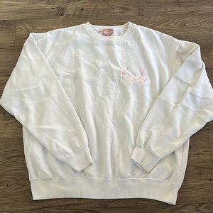 Bride sweatshirt
